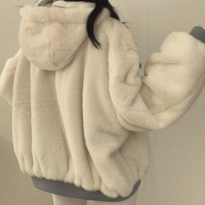 Women's Reversible Lined Bomber Jacket | Greta in Beige - Juana Fashion