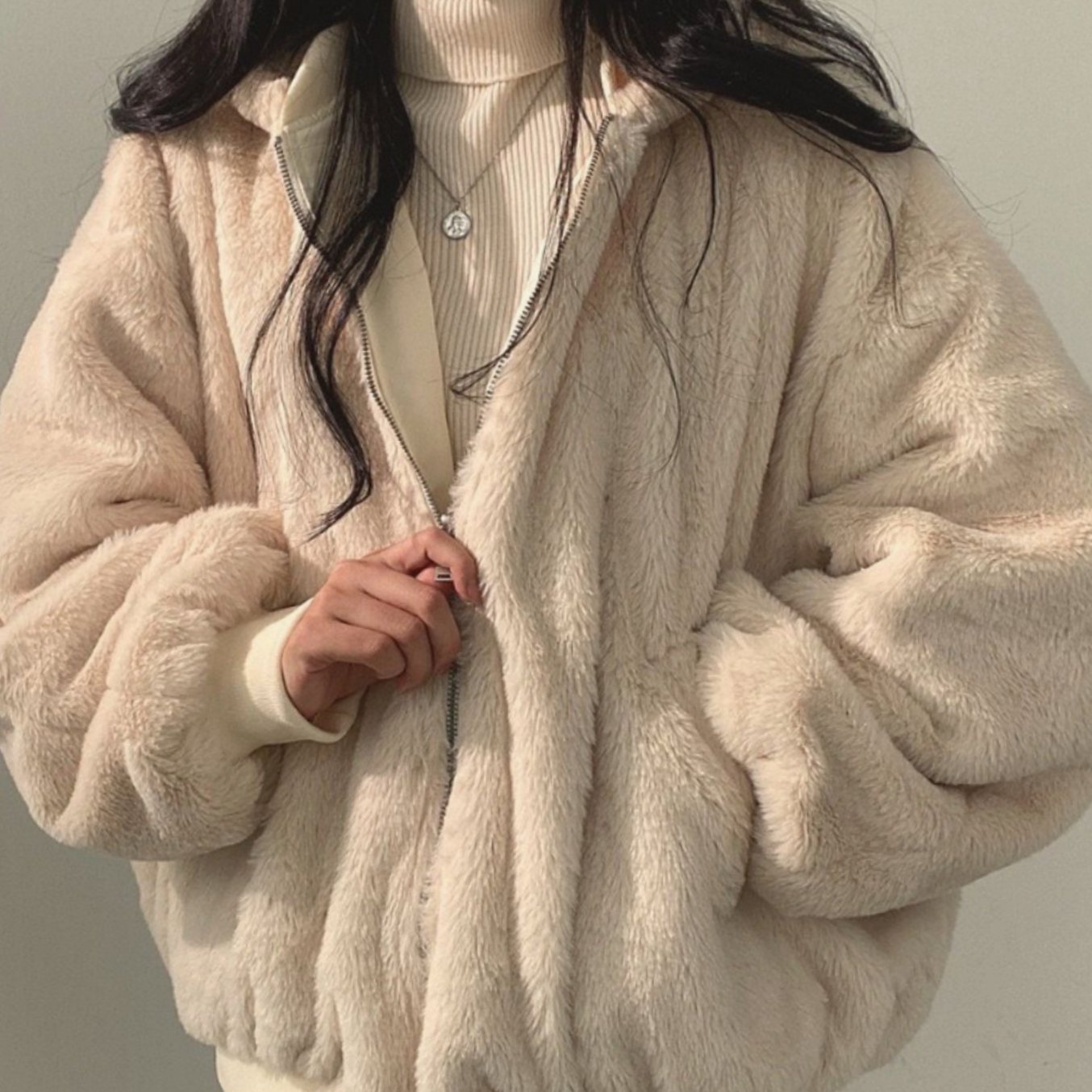 Women's Reversible Lined Bomber Jacket | Greta in Black - Juana Fashion