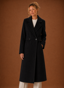 Women's Classic Mid-Length Trench Coat | Renata in Beige - Juana Fashion