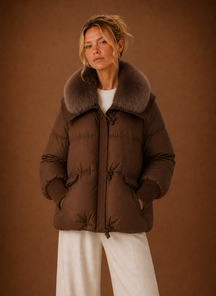 Women's Winter Parka | Valentina in Black - Juana Fashion