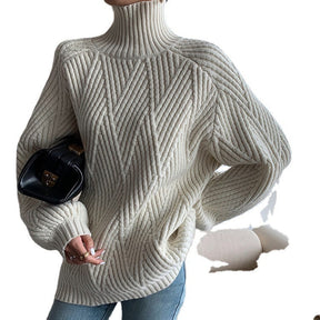 Women's Turtleneck Sweater — View 9