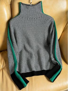 Women's Turtleneck Sweater — View 3