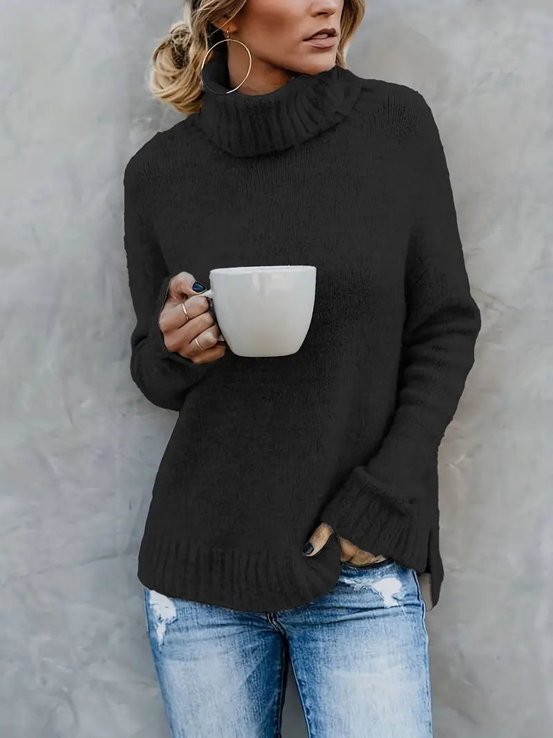 Women's Turtleneck Sweater — View 2