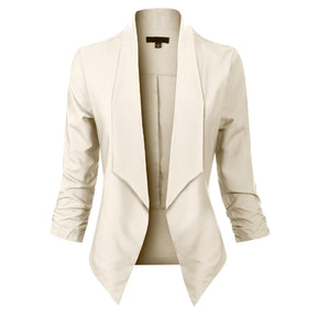 Women's Open-Front Blazer | Susanne in Pink - Juana Fashion