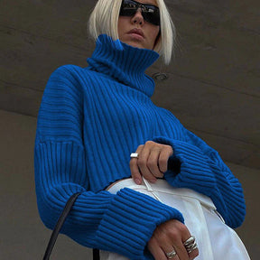 Women's Turtleneck Sweater — View 6