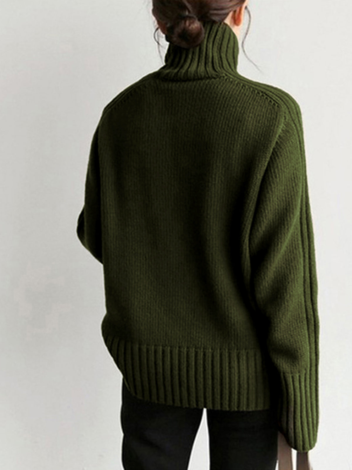 Women's Turtleneck Sweater — View 6