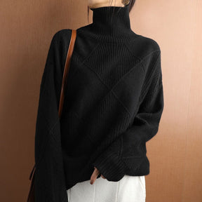 Women's Turtleneck Sweater — View 25