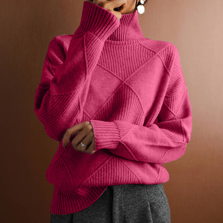 Women's Turtleneck Sweater — View 30