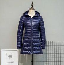 Women's Hooded Puffer Coat — View 10