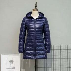 Women's Hooded Puffer Coat — View 10