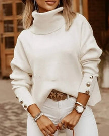 Women's Turtleneck Sweater — View 7