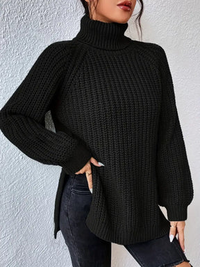 Women's Turtleneck Sweater — View 4