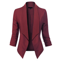 Women's Open-Front Blazer | Susanne in Red - Juana Fashion