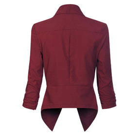 Women's Open-Front Blazer | Susanne in Pink - Juana Fashion