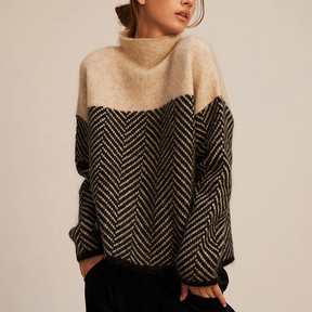 Women's Turtleneck Sweater — View 2