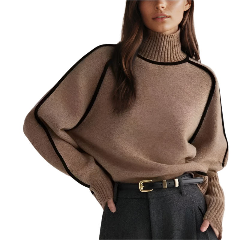Women's Turtleneck Sweater — View 8