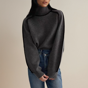 Women's Turtleneck Sweater — View 3