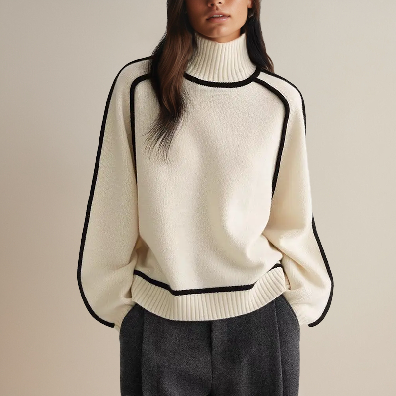 Women's Turtleneck Sweater — View 6