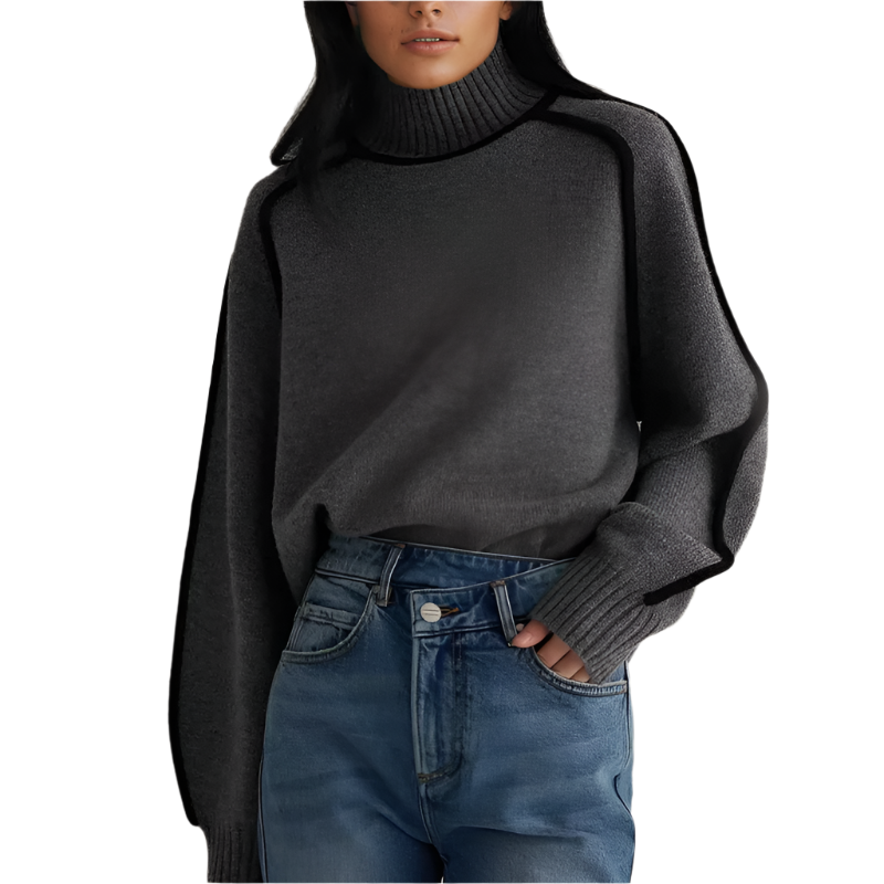 Women's Turtleneck Sweater — View 9