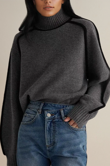 Women's Turtleneck Sweater — View 5