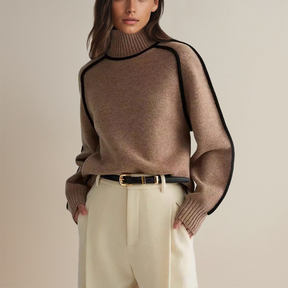 Women's Turtleneck Sweater — View 2