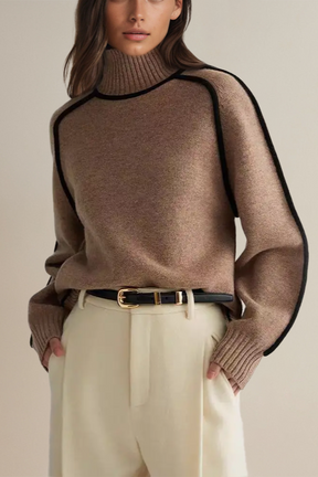 Women's Turtleneck Sweater — View 1