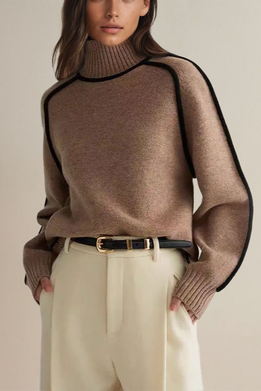 Women's Turtleneck Sweater — View 1