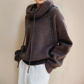 Women's Turtleneck Sweater — View 4