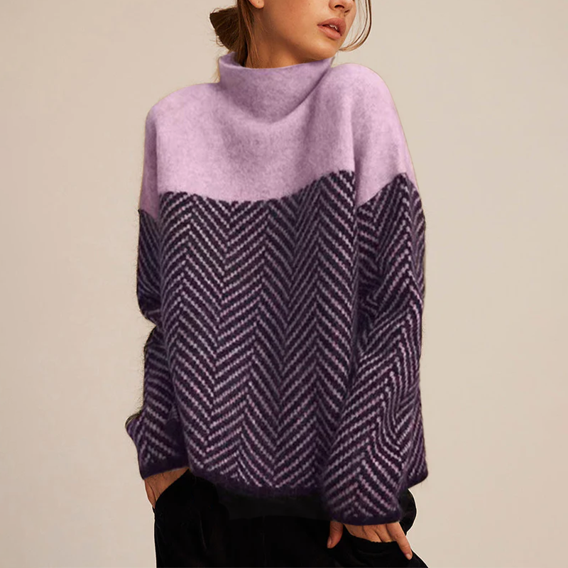 Women's Turtleneck Sweater — View 4