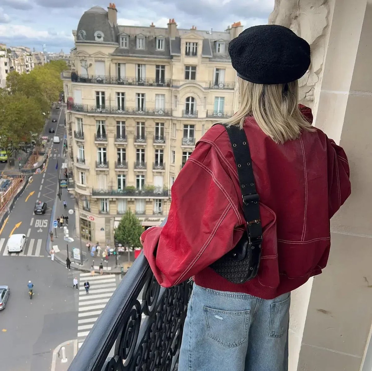 Women's Oversized Faux Leather Bomber Jacket | Elisabeth - Juana Fashion