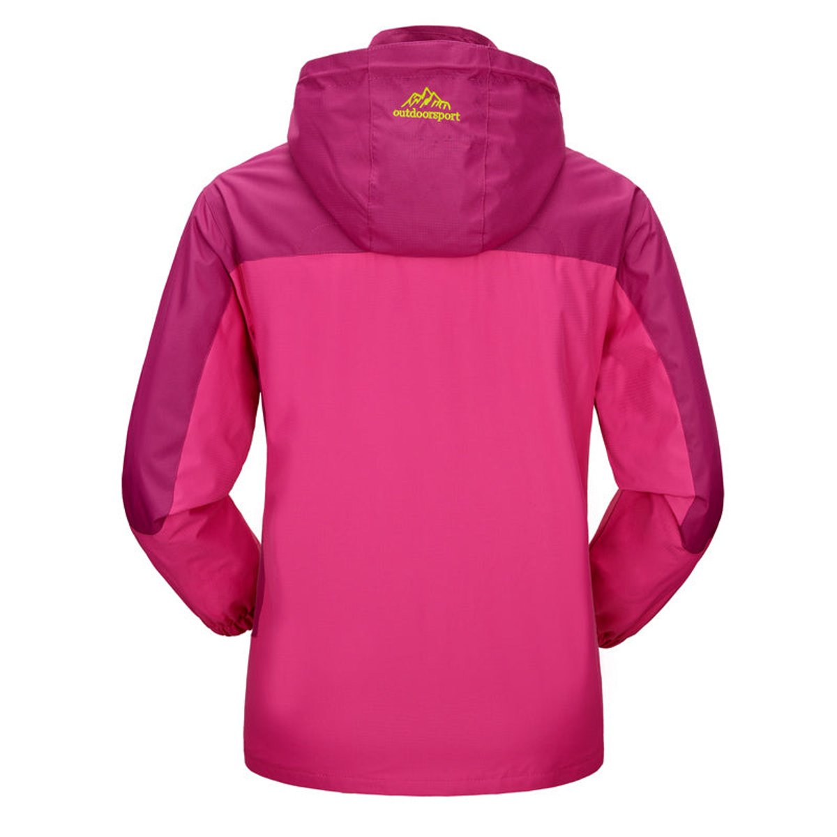 Women's Waterproof Hooded Jacket | Hannah in Light Red - Juana Fashion