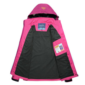 Women's Waterproof Hooded Jacket | Hannah in Green - Juana Fashion