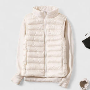 Women's Lightweight Quilted Vest | Mia in Pink - Juana Fashion