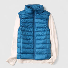 Women's Lightweight Quilted Vest | Mia in Pink - Juana Fashion