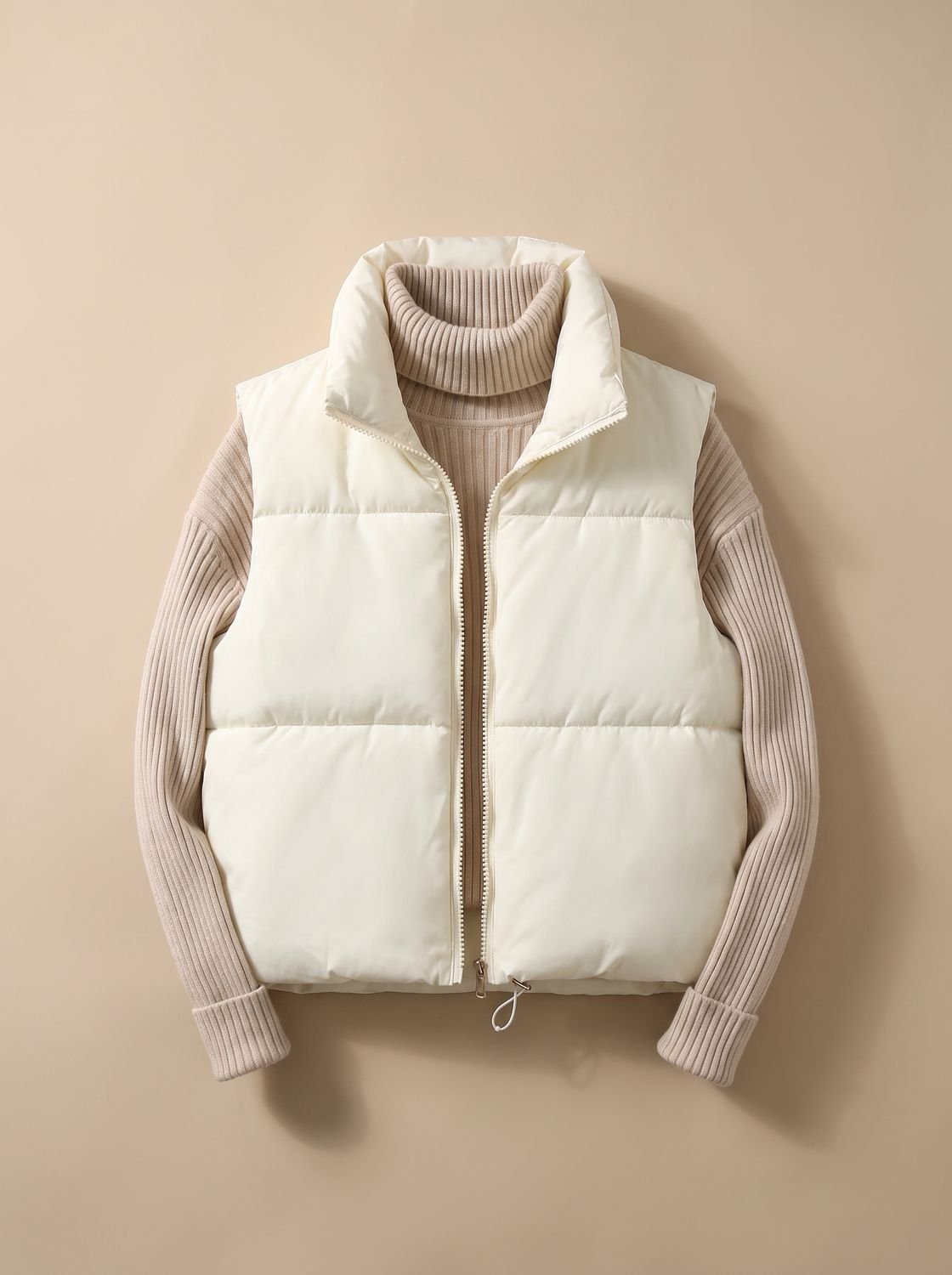Women's Ultralight Cropped Quilted Vest | Annika in Pink - Juana Fashion