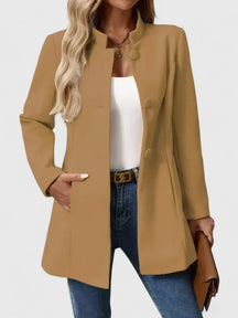 Women's Dressy Jacket | Carmelyssa in Cream - Juana Fashion