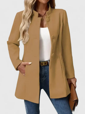 Women's Dressy Jacket | Carmelyssa in Cream - Juana Fashion