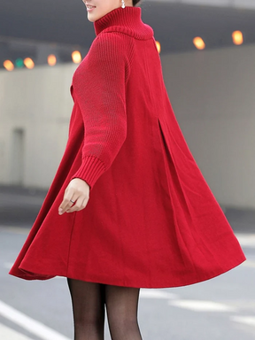 Women's Oversized Plus Size Coat — View 13