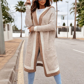 Women's Hooded Longline Cardigan — View 1