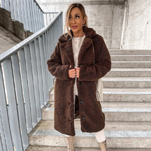 Women's Teddy Coat — View 4