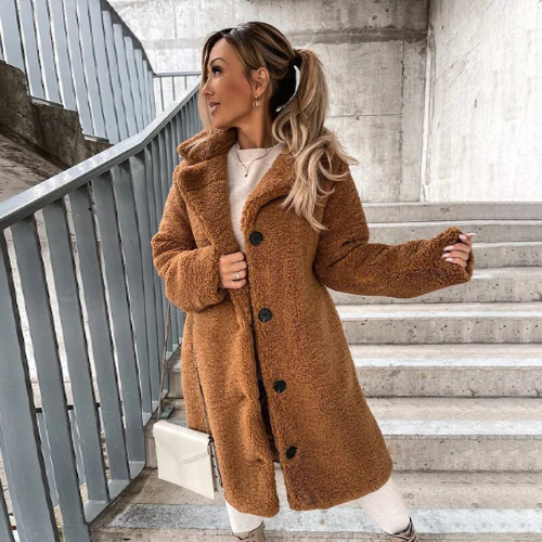 Women's Teddy Coat — View 3