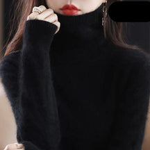 Women's Cashmere Turtleneck Sweater — View 1
