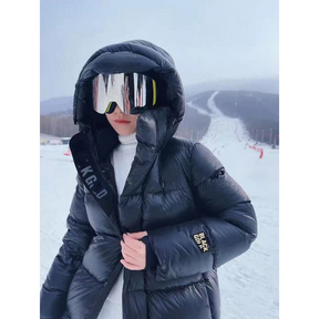 Women's Balloon Sleeve Puffer Jacket — View 2