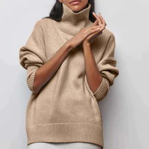 Women's Oversized Turtleneck Sweater — View 8