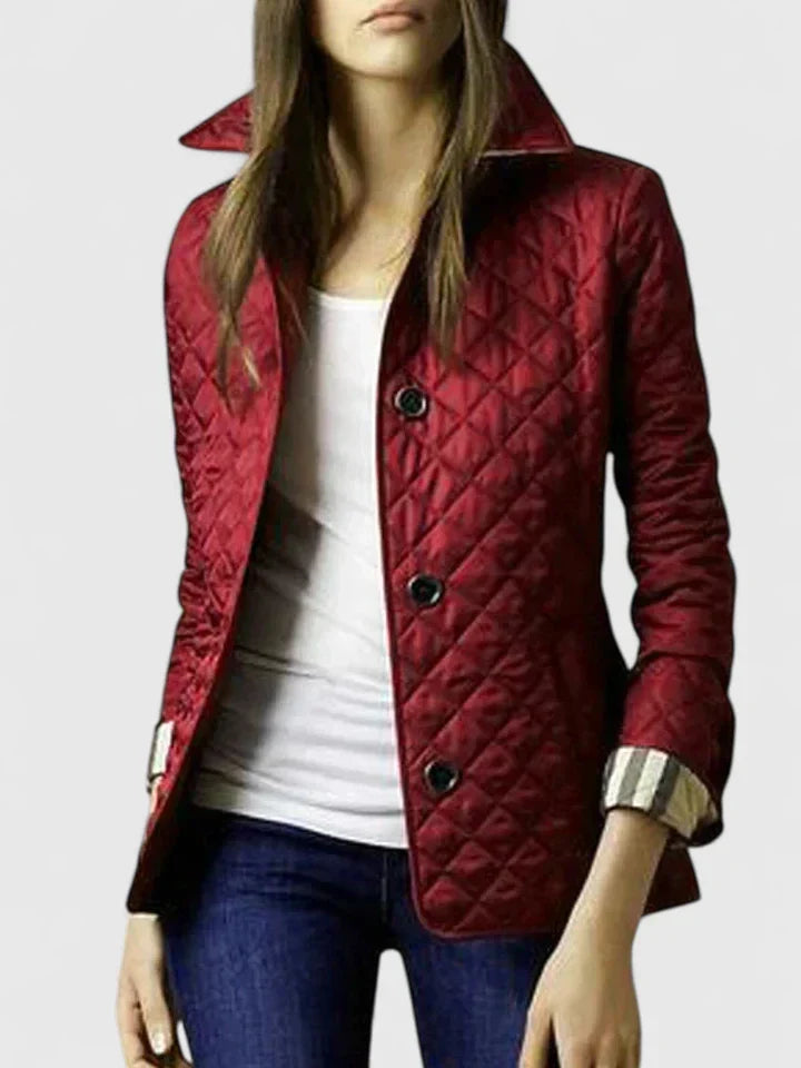 Women's Dressy Jacket | Marizelle in Wine Red - Juana Fashion