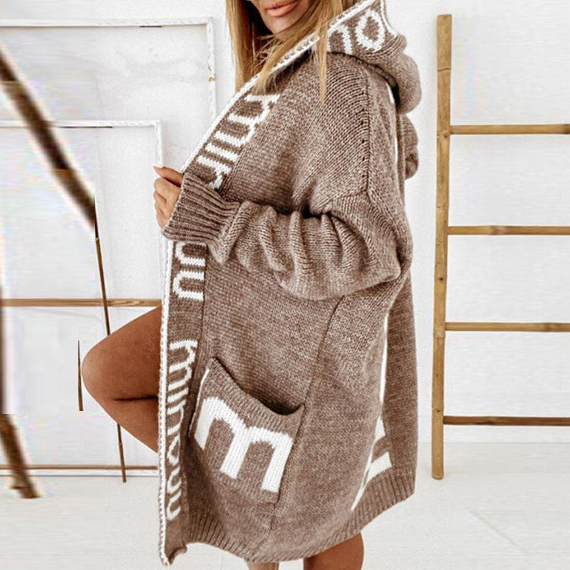 Women's Hooded Cardigan — View 1