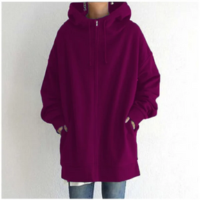 Women's Zip Front Hoodie — View 9