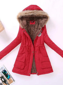 Women's Hooded Fleece Jacket — View 11