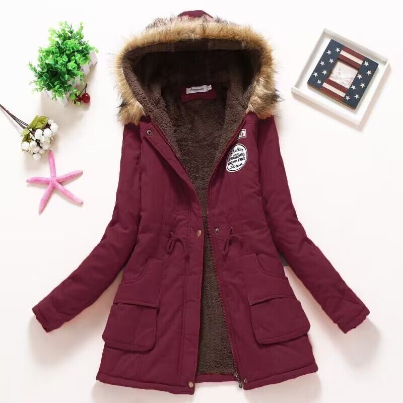 Women's Hooded Fleece Jacket — View 7