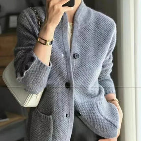 Women's Cashmere Turtleneck Sweater — View 3